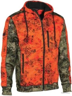 Blouson Camo Blaze Wolf Verney Carron Orange Blaze