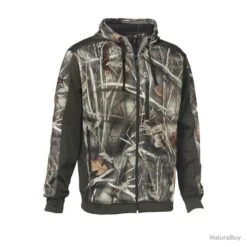 Blouson Capuche Verney Carron Wolf Camo Wet / Kaki - TAILLE L