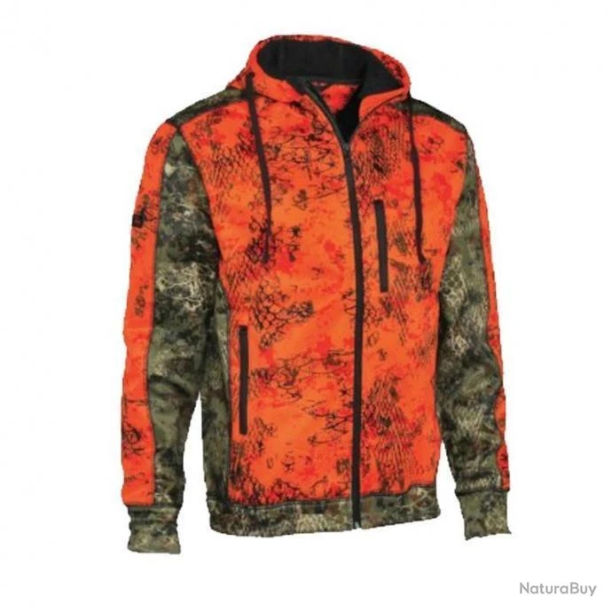 Blouson Zippé Wolf Kaki-Snake Pro Hunt - Verney Carron 1 Blouson Zippé Wolf Kaki-Snake Pro Hunt - Verney Carron