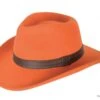Chapeau Déperlant Woolchap Orange Verney Carron