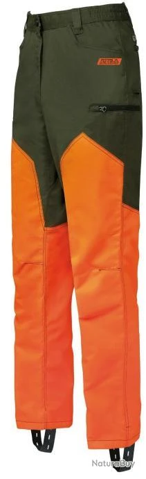 Fuseau De Traque Super Pant Stretch Attila Orange Kaki VERNEY CARRON