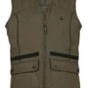 GILET DE CHASSE VERNEY CARRON PROHUNT GROUSE KAKI
