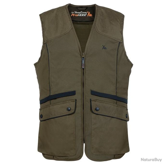 GILET GROUSE KAKI 1 GILET GROUSE KAKI
