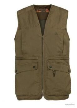Gilet De Chasse Verney Carron Pro Hunt Grouse Kaki Taille 2XL