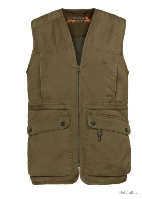 Gilet De Chasse Verney Carron Pro Hunt Grouse Kaki Taille 2XL 1 Gilet De Chasse Verney Carron Pro Hunt Grouse Kaki Taille 2XL