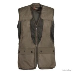 Gilet De Chasse Kaki VERNEY CARRON GROUSE - TAILLE XL