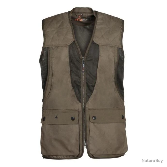 Gilet De Chasse Kaki VERNEY CARRON GROUSE - TAILLE XL 1 Gilet De Chasse Kaki VERNEY CARRON GROUSE - TAILLE XL