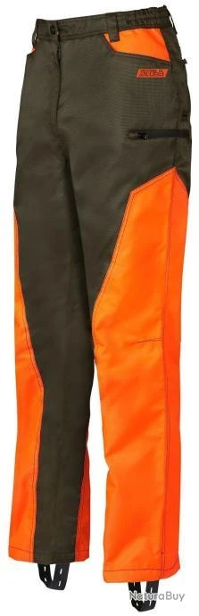 Pantalon De Chasse ATTILA WP Kaki/orange VERNEY CARRON-38