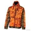 VESTE BLOUSON ZIPPÉ WOLF Orange Pro Hunt Verney Carron Softshell