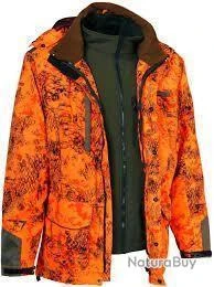 Veste Verney Carron Ibex Camo Orange En XXXL