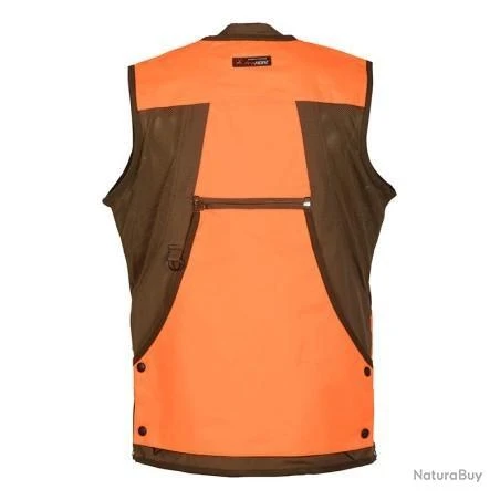 Gilet Grouse Orange Verney-Carron 2 Gilet Grouse Orange Verney-Carron â Image 2