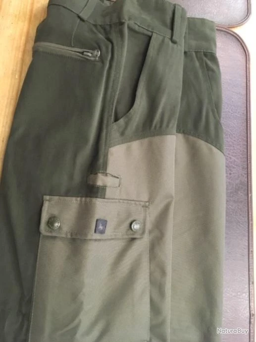 Pantalon Verney Carron Super Pant Vert Taille 46 2 Pantalon Verney Carron Super Pant Vert Taille 46 – Image 2