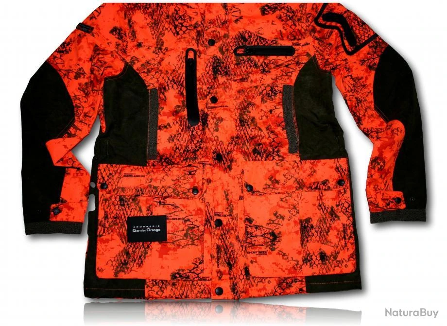 VESTE SIKA SNAKE ORANGE VERNEY CARRON 2 VESTE SIKA SNAKE ORANGE VERNEY CARRON – Image 2