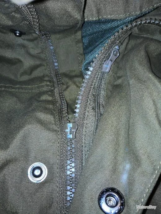 VESTE SNIPER VERNEY-CARRON KAKI "ATTENTION DEFAUT" Fermeture éclair Cassée XL LVVE100XL 2 VESTE SNIPER VERNEY-CARRON KAKI "ATTENTION DEFAUT" Fermeture éclair Cassée XL LVVE100XL – Image 2