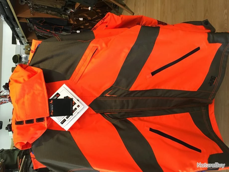 Veste De Traque Verney Carron Rhino Prohunt Camo Orange Taille XL 2 Veste De Traque Verney Carron Rhino Prohunt Camo Orange Taille XL – Image 2