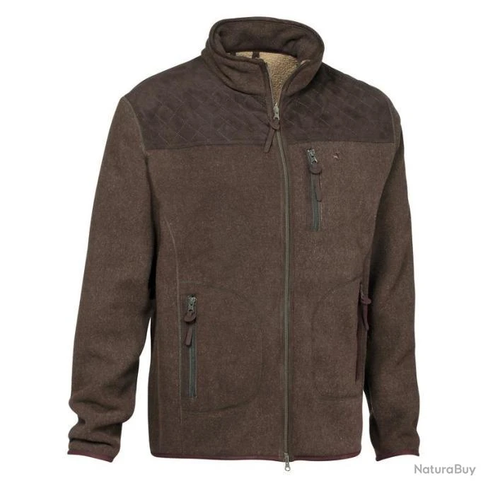 Blouson Polaire Verney Carron Presly MARRON - TAILLE S 1 Blouson Polaire Verney Carron Presly MARRON - TAILLE S