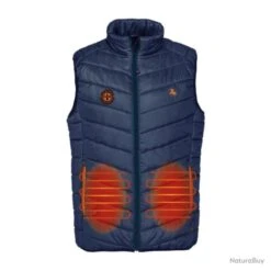Gilet Chauffant Verney Carron Bleu Marine