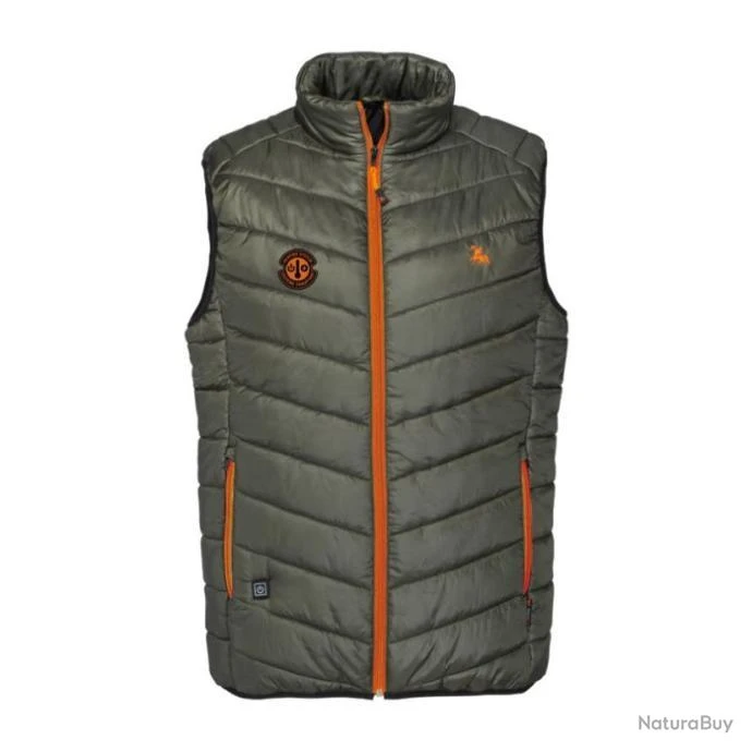 Gilet Chauffant Verney Carron Vert Kaki 1 Gilet Chauffant Verney Carron Vert Kaki