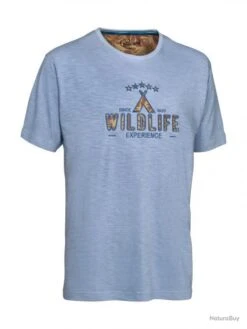 T Shirt Wildlife Ligne Verney Carron
