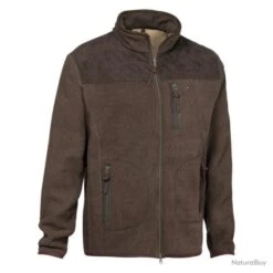 Blouson Polaire Verney Carron Presly MARRON - TAILLE XL