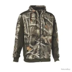 Blouson Verney Carron Zippe Wolf Camo Wet