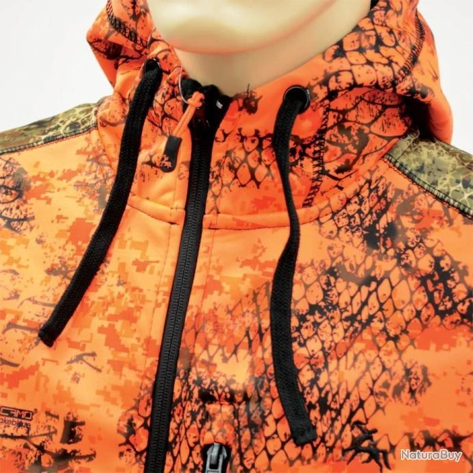 Blouson Zippé Wolf Snake Blaze Verney-Carron Pro-Hunt 4 Blouson Zippé Wolf Snake Blaze Verney-Carron Pro-Hunt – Image 4