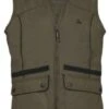 Gilet De Chasse Sans Manches Grouse Kaki Pro Hunt