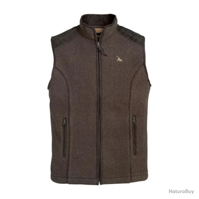 Gilet Polaire Verney Carron Presly Marron Marron 1 Gilet Polaire Verney Carron Presly Marron Marron