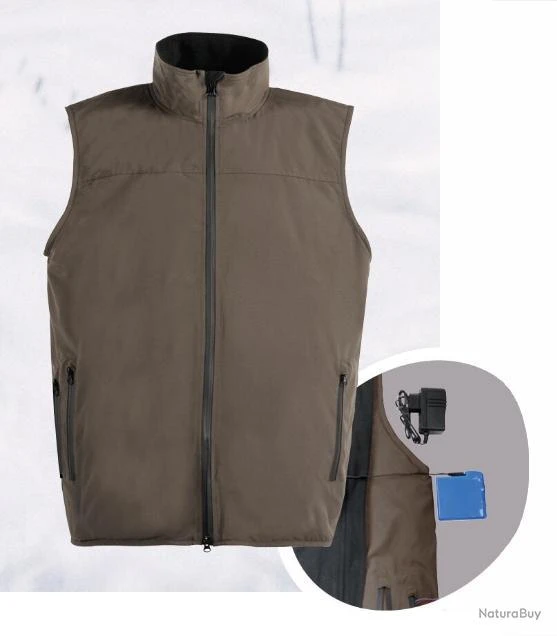 Gilet De Chasse Chauffant Fontys 5 Gilet De Chasse Chauffant Fontys – Image 5