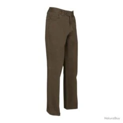 Pantalons Droit Verney Carron Week End Marron Marron