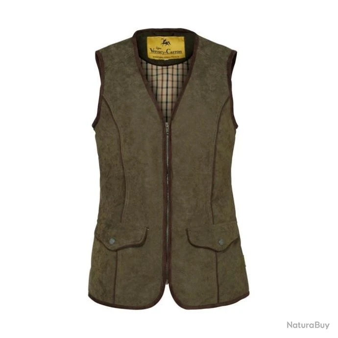 Gilet De Chasse Femme Verney Carron Perdrix Vert 1 Gilet De Chasse Femme Verney Carron Perdrix Vert