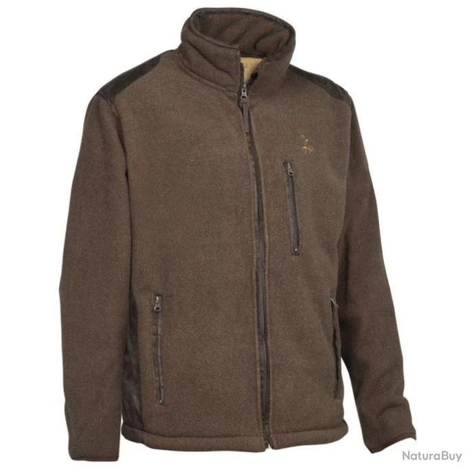 Blouson Polaire Verney Carron Presly Marron Marron 1 Blouson Polaire Verney Carron Presly Marron Marron