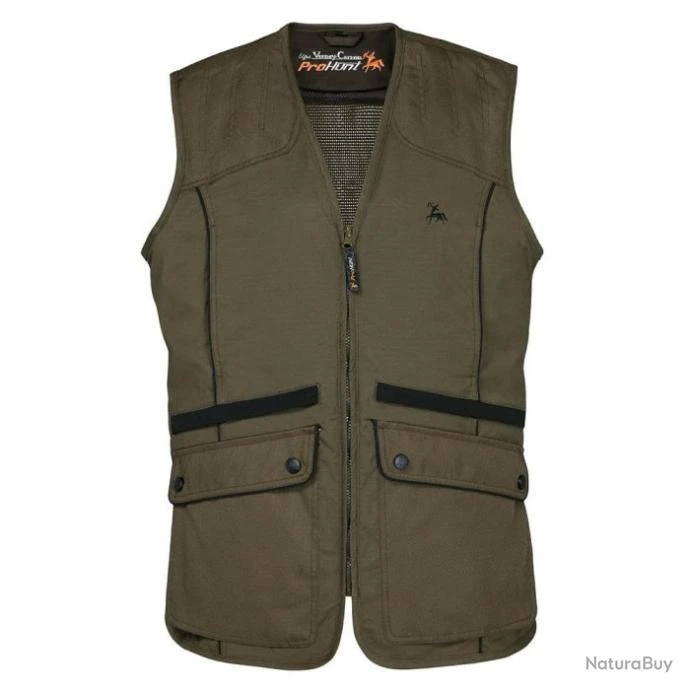Gilet De Chasse Verney Carron ProHunt Grouse Kaki Vert 1 Gilet De Chasse Verney Carron ProHunt Grouse Kaki Vert