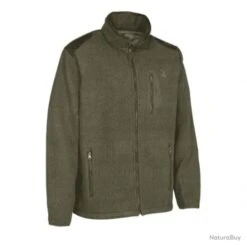 Blouson Polaire Verney Carron Presly Kaki Vert