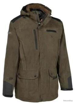 Veste De Chasse 3 En 1 Ibex Kaki Pro Hunt