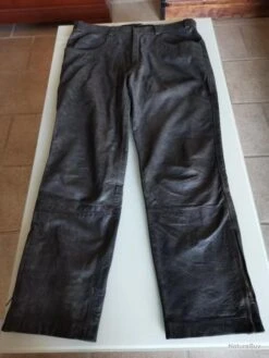 Pantalon De Chasse Cuir Marron Taille 44 Verney Carron -Verney-Carron 00013 Pantalon de chasse Cuir marron taille 44 Verney Carron