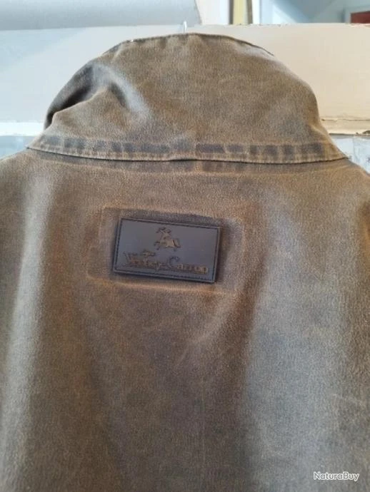 Magnifique Veste De Chasse Neuve VERNAY CARRON FOX TROT XL Aspect Vieux Cuir 5 Magnifique Veste De Chasse Neuve VERNAY CARRON FOX TROT XL Aspect Vieux Cuir – Image 5
