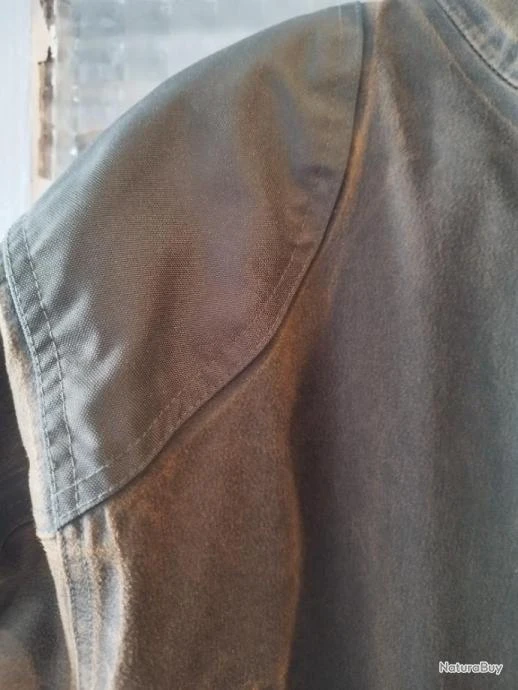 Magnifique Veste De Chasse Neuve VERNAY CARRON FOX TROT XL Aspect Vieux Cuir 8 Magnifique Veste De Chasse Neuve VERNAY CARRON FOX TROT XL Aspect Vieux Cuir – Image 8